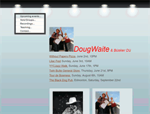 Tablet Screenshot of dougwaite.com